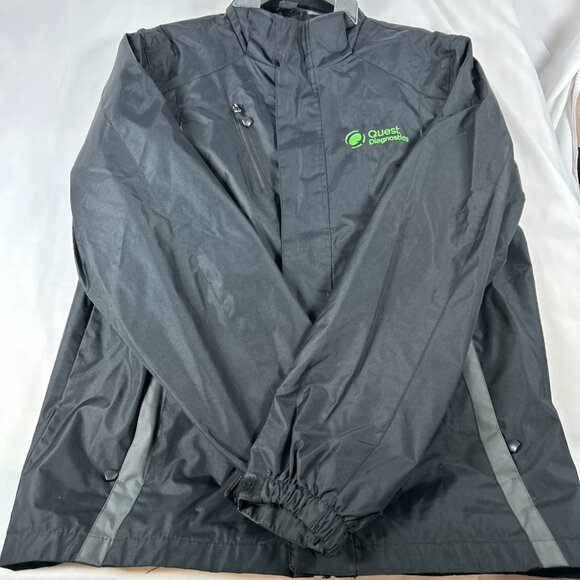 Women’s Small Quest Diagnostics Port Authority Branded Windbreaker Jacket Warm - Picture 14 of 16